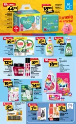 Gazetka promocyjna Netto - Oferta tygodnia - Gazetka - ważna od 08.05 do 08.05.2021 - strona 13 - produkty: Gin, Do mycia naczyń, Pampers, Air Wick, Proszek do prania, Surf, Schwarzkopf, Płyn do mycia naczyń, Maska do włosów, Panasonic, Baterie alkaliczne, Chusteczki, Fairy, Płyn do mycia, Odżywka, Zmywarki, Kapsułki do prania, Maska, Fa