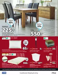 Gazetka promocyjna Jysk - Oferta tygodnia - Gazetka - ważna od 16.05 do 16.05.2023 - strona 25 - produkty: Sos, Koc, Stół, Pojemnik, Masażer, Materac, Tera, Kredens, Pojemnik do przechowywania, Krzesło, Poduszka, Materac piankowy, Lampa, Kokos, Fa