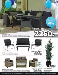 Gazetka promocyjna Jysk - Oferta tygodnia - Gazetka - ważna od 16.05 do 16.05.2023 - strona 6 - produkty: Stół, Sofa, Roślina sztuczna, Krzesło, Poduszka, Fa