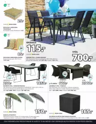 Gazetka promocyjna Jysk - Oferta tygodnia - Gazetka - ważna od 16.05 do 16.05.2023 - strona 7 - produkty: Sok, Por, Stół, Parasol, Pojemnik, Tran, Pojemnik do przechowywania, Krzesło, Siedzisko, Poduszka