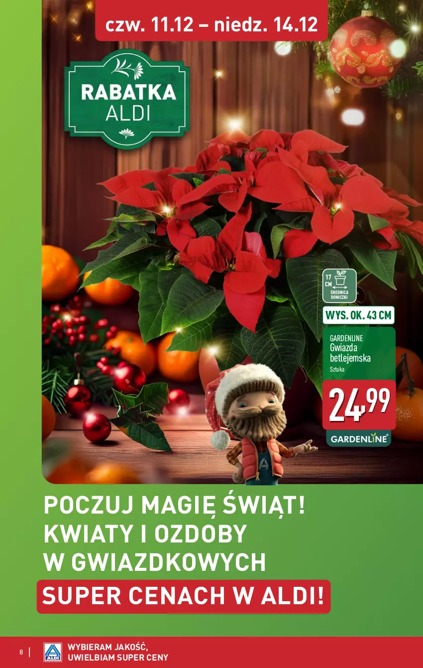 Gazetka promocyjna Aldi - Gwiazdy świątecznego stołu - ważna 08.12 do 14.12.2025 - strona 8 - produkty: Gwiazda