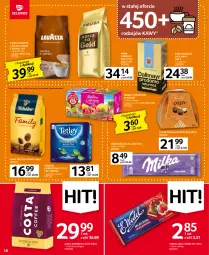 Gazetka promocyjna Selgros - Oferta spożywcza - Gazetka - ważna od 17.05 do 17.05.2023 - strona 18 - produkty: Kawa ziarnista, Praliny, Dallmayr, Kawa mielona, Kawa, Tetley, Czekolada, Lavazza, Mocca Fix Gold, Herbata, Milka, Fa