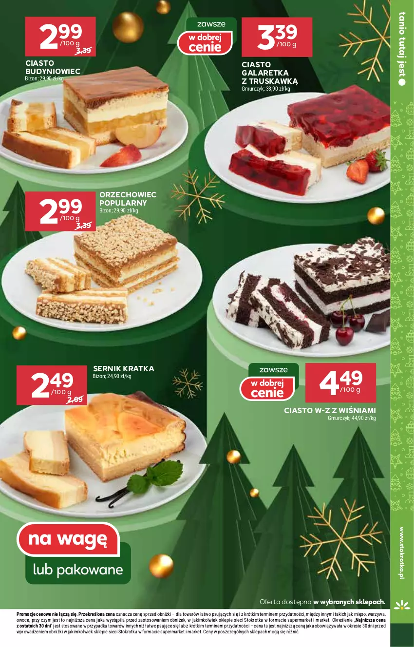 Gazetka promocyjna Stokrotka - Supermarket - ważna 21.11 do 27.11.2024 - strona 15 - produkty: Gala, Galaretka, Mięso, Owoce, Ser, Warzywa