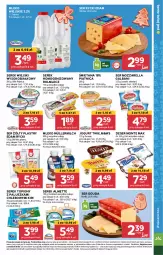 Gazetka promocyjna Stokrotka - Supermarket - Gazetka - ważna od 27.11 do 27.11.2024 - strona 13 - produkty: Mozzarella, Rycki Edam, Serek wiejski, Warzywa, Top, Sok, Ser, Danone, Piątnica, Müllermilch, Jogurt, Rolmlecz, Twix, Serek homogenizowany, Serek, Edam, Müller, Galbani, Owoce, Deser, Chleb, Gouda, Almette, Mięso, Monte, Mleko