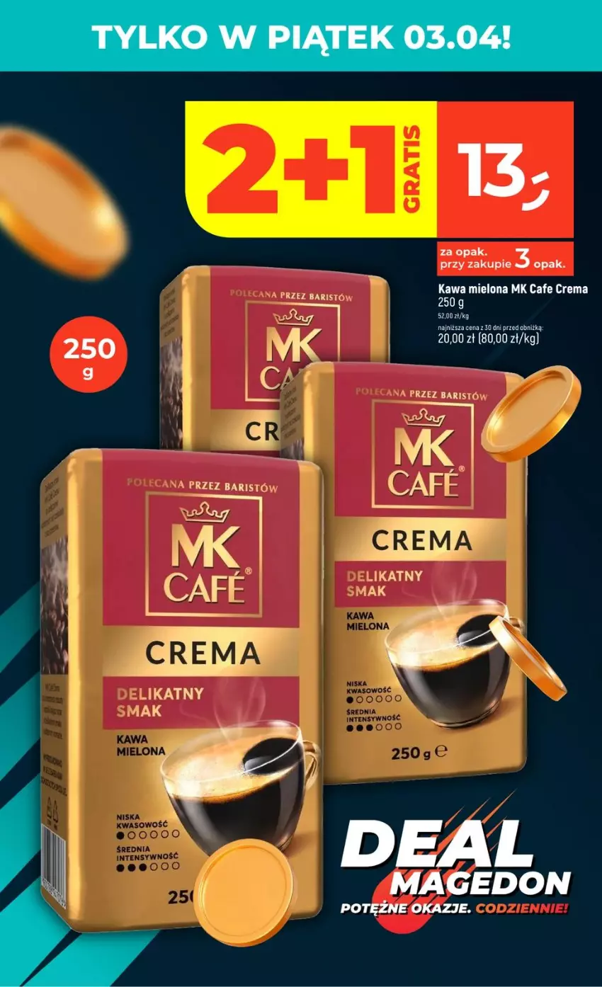 Gazetka promocyjna Dealz - DEALMAGEDON - ważna 02.04 do 08.04.2026 - strona 4 - produkty: Kawa, Kawa mielona