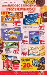 Gazetka promocyjna Kaufland - OFERTA TYGODNIA - Gazetka - ważna od 09.03 do 09.03.2022 - strona 22 - produkty: Piec, Ciastka, Gra, Cukier, Rama, Jutrzenka, Jeżyki, Wafelek, Wafle, Herbatniki, Delicje, Cukierki, Waga, Gala, Kakao, Oreo, Góralki, Biszkopty, Milka, Fa