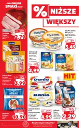 Gazetka promocyjna Kaufland - OFERTA TYGODNIA - Gazetka - ważna od 09.03 do 09.03.2022 - strona 4 - produkty: Piec, Ser topiony, Top, Ser, Danone, Parówki, Serek homogenizowany, Szynka, Tarczyński, Serek, Margaryna, Morliny, Müller, Hochland, Napój mleczny, Danio, Delma, Napój, Kiełbasa, Olewnik, Kiełbasa śląska