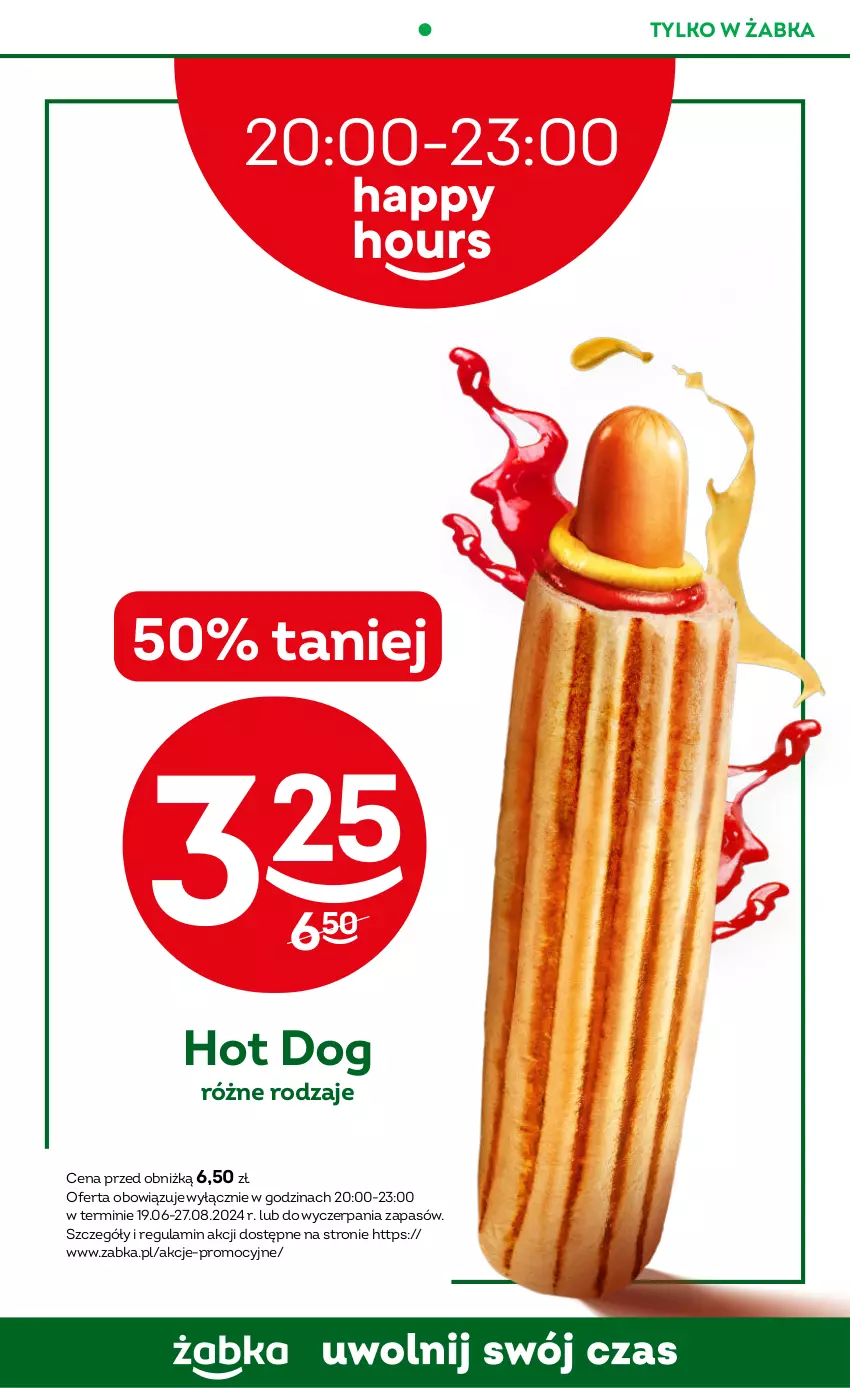 Gazetka promocyjna Żabka - ważna 17.07 do 30.07.2024 - strona 35 - produkty: Hot dog