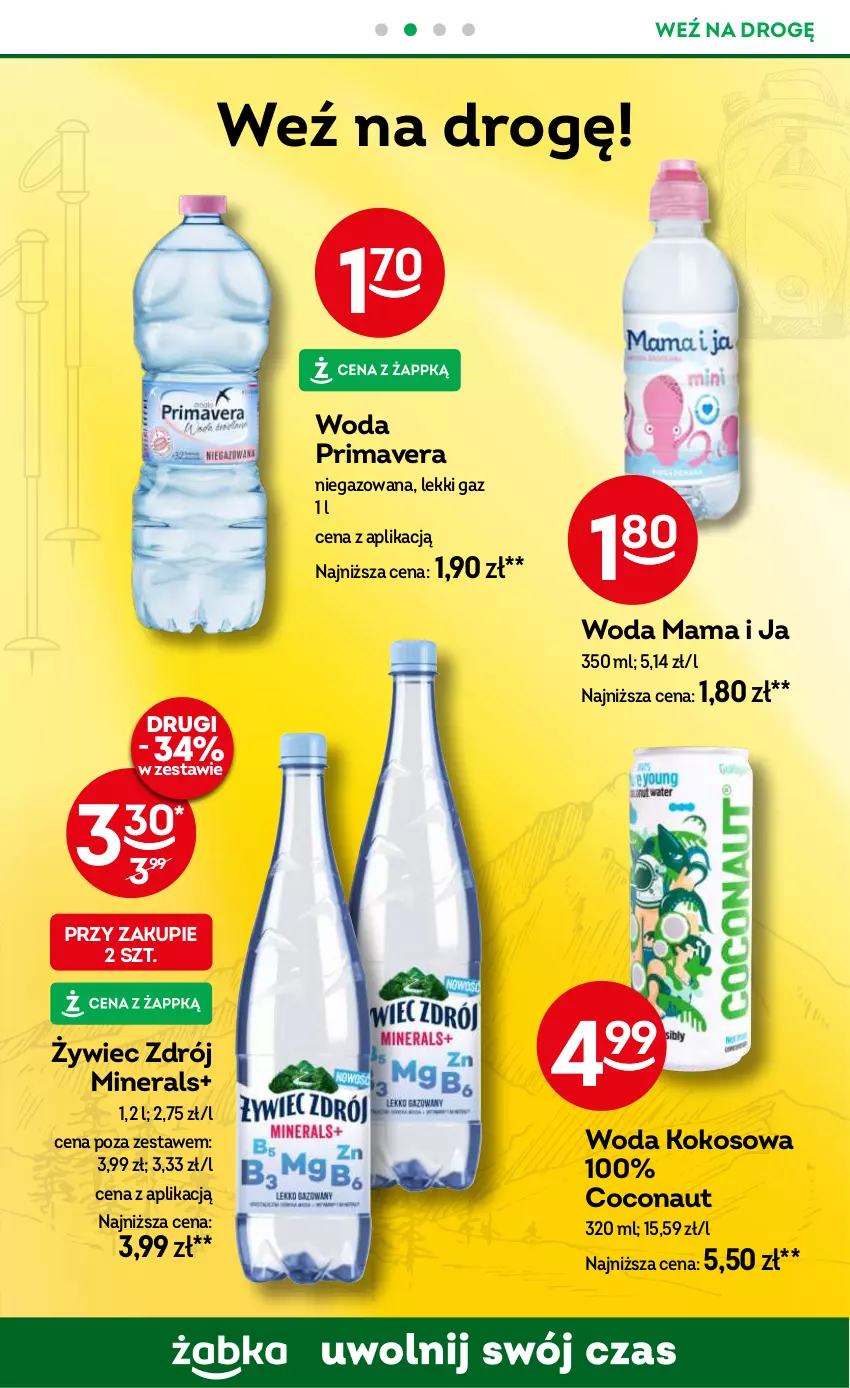 Gazetka promocyjna Żabka - ważna 17.07 do 30.07.2024 - strona 57 - produkty: Kokos, Prima, Primavera, Woda