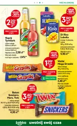 Gazetka promocyjna Żabka - Gazetka - ważna od 30.07 do 30.07.2024 - strona 58 - produkty: Lubella, Bell, Twix, Snickers, Grześki, Mars, Tymbark, Baton, Bella, Mango, Napój