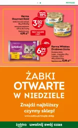 Gazetka promocyjna Żabka - Gazetka - ważna od 30.07 do 30.07.2024 - strona 69 - produkty: Kurczak, JBL, Whiskas, Królik, Gourmet Gold, Tuńczyk