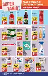 Gazetka promocyjna Aldi - Pełna oferta - Gazetka - ważna od 10.02 do 10.02.2024 - strona 20 - produkty: Piwa, Piwo, Dawtona, Top, Sok, Por, Mus, Gra, Tablet, Pasta do zębów, Discreet, Odplamiacz, Perła, Lacalut, Tabletki musujące, Tymbark, Sok pomidorowy, Wkładki, Napój, Butcher's