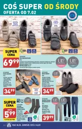 Gazetka promocyjna Aldi - Pełna oferta - Gazetka - ważna od 10.02 do 10.02.2024 - strona 28 - produkty: Top, Por, Kapcie, Buty, Karp, Dres, LANA, Wełna, Spodnie, Spodnie dresowe, Fa