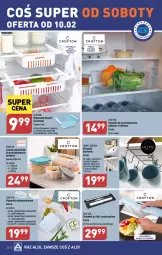 Gazetka promocyjna Aldi - Pełna oferta - Gazetka - ważna od 10.02 do 10.02.2024 - strona 30 - produkty: Por, Wieszak, Kosz, Pojemnik, Ręcznik, Pojemnik do przechowywania, Dozownik