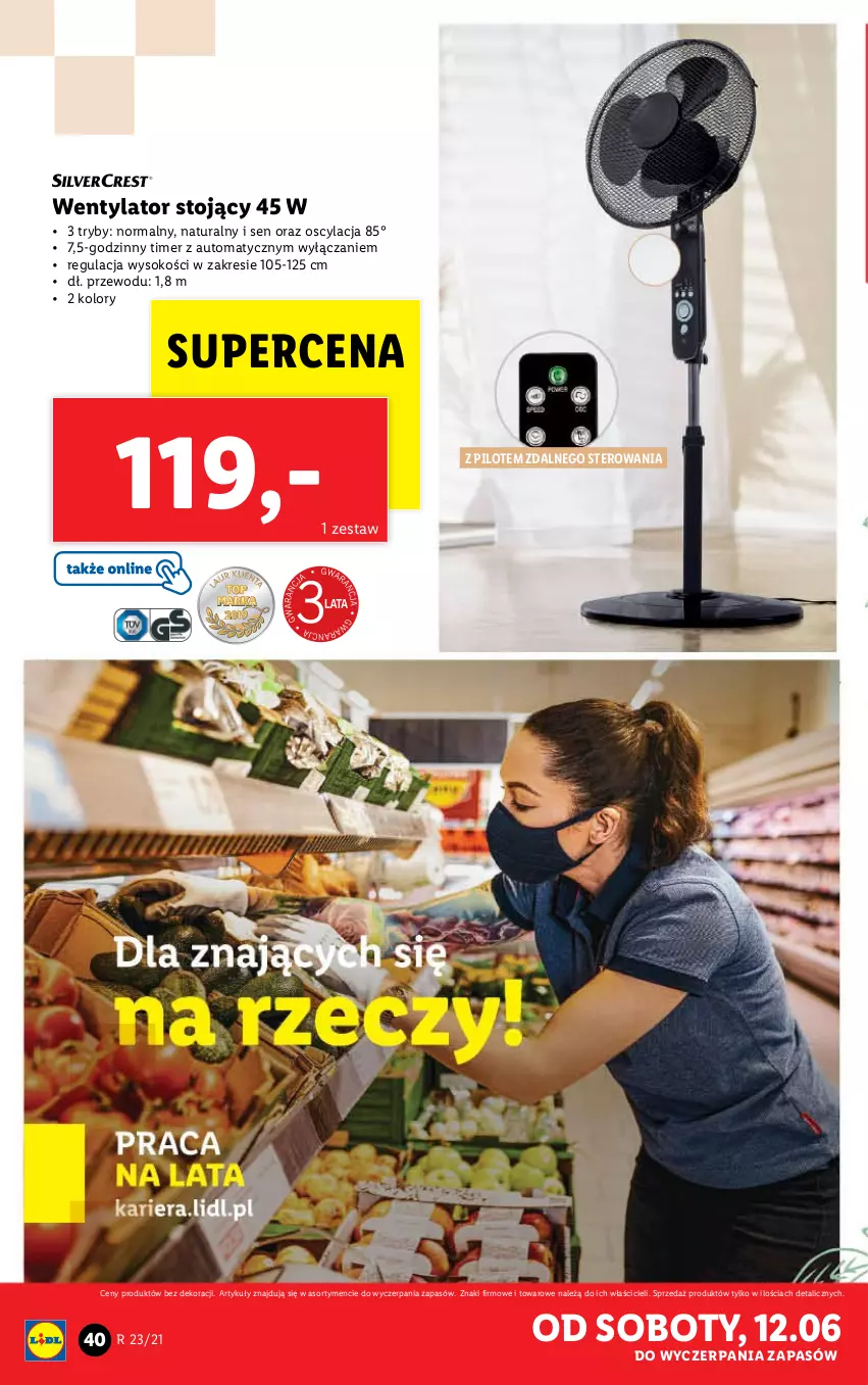 Gazetka promocyjna Lidl - GAZETKA - ważna 07.06 do 12.06.2021 - strona 40 - produkty: Sok