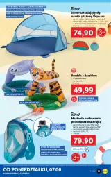 Gazetka promocyjna Lidl - GAZETKA - Gazetka - ważna od 12.06 do 12.06.2021 - strona 15 - produkty: Namiot, Kamery, Torba, Brodzik, Maska, Fa