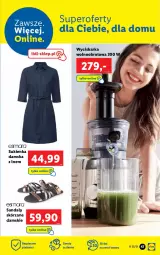 Gazetka promocyjna Lidl - GAZETKA - Gazetka - ważna od 12.06 do 12.06.2021 - strona 47 - produkty: Wyciskarka wolnoobrotowa, Sandał, Wyciskarka, Sukienka