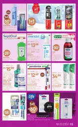 Gazetka promocyjna Super Pharm - Gazetka - ważna od 26.12 do 26.12.2024 - strona 15 - produkty: Płyn do płukania jamy ustnej, Curaprox, Płyn do płukania, Parodontax, Colgate, Szczoteczka, LG