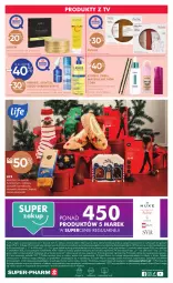 Gazetka promocyjna Super Pharm - Gazetka - ważna od 26.12 do 26.12.2024 - strona 20 - produkty: Makijaż, Top, Gra, Kapcie, Bell, Maybelline, Karp, Rajstopy, Skarpetki, Kosmetyki do pielęgnacji, Dres, L’Oréal, Urgo, Olej, Avène