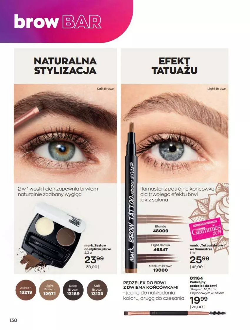 Gazetka promocyjna Avon - Katalog Avon 6/2021 kampania czerwiec - ważna 01.06 do 30.06.2021 - strona 138 - produkty: Cień