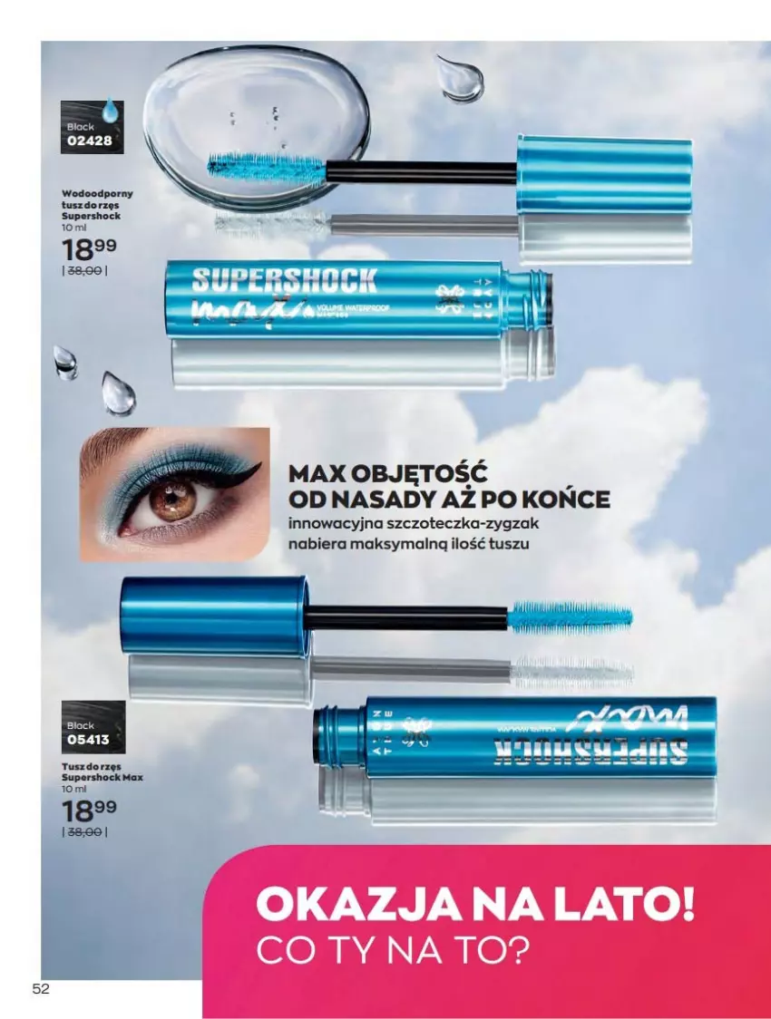 Gazetka promocyjna Avon - Katalog Avon 6/2021 kampania czerwiec - ważna 01.06 do 30.06.2021 - strona 52 - produkty: Szczoteczka, Tusz