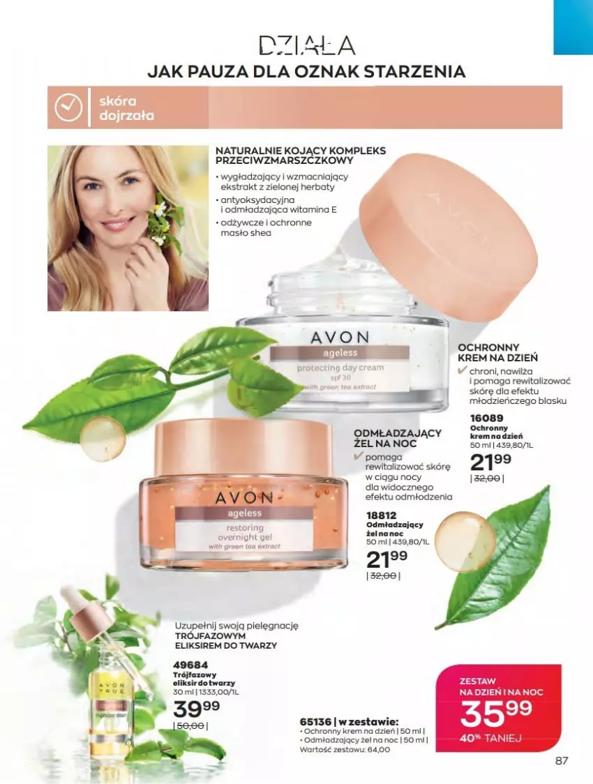 Gazetka promocyjna Avon - Katalog Avon 6/2021 kampania czerwiec - ważna 01.06 do 30.06.2021 - strona 87 - produkty: Fa, Gra, Krem na dzień, Mars, Masło, Ochronny krem