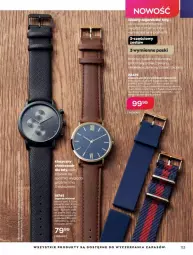 Gazetka promocyjna Avon - Katalog Avon 6/2021 kampania czerwiec - Gazetka - ważna od 30.06 do 30.06.2021 - strona 113 - produkty: Zegarek, Koc, Gra, Granat, Cynk, Tera, Pasek, Dada, Zegar, Bateria, Fa