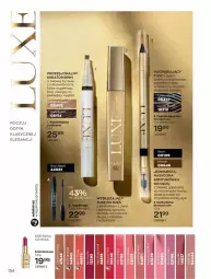 Gazetka promocyjna Avon - Katalog Avon 6/2021 kampania czerwiec - Gazetka - ważna od 30.06 do 30.06.2021 - strona 134 - produkty: Inka, Konturówka do oczu, Tusz, Lack, Szminka, Mule, Fa