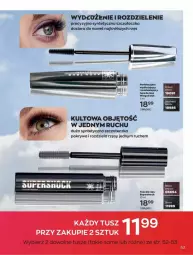 Gazetka promocyjna Avon - Katalog Avon 6/2021 kampania czerwiec - Gazetka - ważna od 30.06 do 30.06.2021 - strona 53 - produkty: Tusz, Pokrywa, Szczoteczka