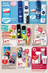 Gazetka promocyjna Auchan - Hiper Kibicowanie Hipermarkety - Gazetka - ważna od 16.06 do 16.06.2021 - strona 27 - produkty: BIC, Body, Dezodorant, Pasta do zębów, Adidas, Dove, Lack, Chusteczki, Płatki kosmetyczne, Elmex