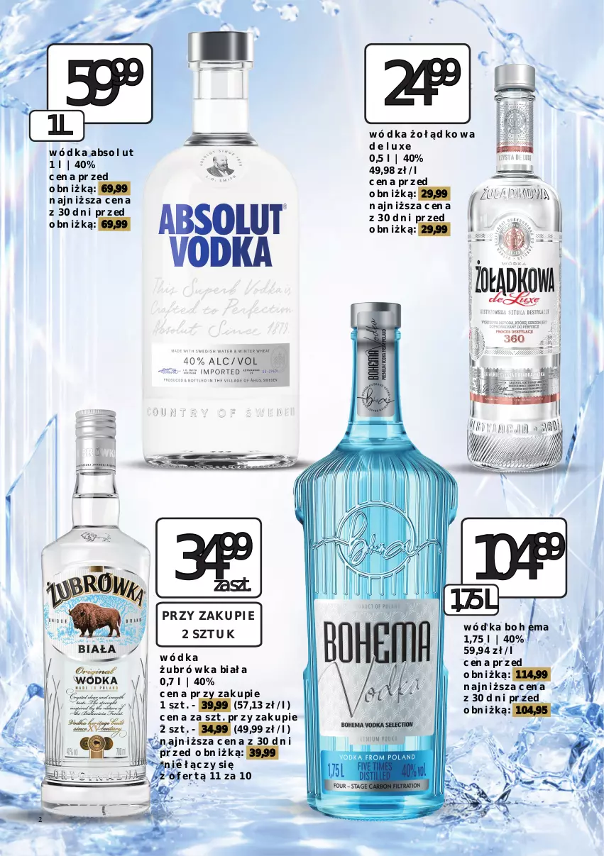 Gazetka promocyjna Dino - Oferta Alkoholowa - ważna 31.07 do 01.08.2026 - strona 2 - produkty: Absolut, Wódka