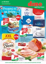 Gazetka promocyjna Dino - Gazetka - Gazetka - ważna od 13.12 do 13.12.2022 - strona 1 - produkty: Cukier, Mąka, Basia, Mąka tortowa
