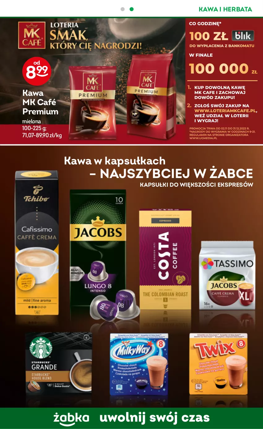 Gazetka promocyjna Żabka - ważna 28.12.2022 do 03.01.2023 - strona 43 - produkty: Herbata, Kawa