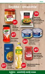 Gazetka promocyjna Żabka - Gazetka - ważna od 03.01 do 03.01.2023 - strona 40 - produkty: Lubella, Koncentrat pomidorowy, Makaron, Warzywa, Sos, Bell, Kawa, Tuńczyk, Bella, Pudliszki, Olej słonecznikowy, Olej