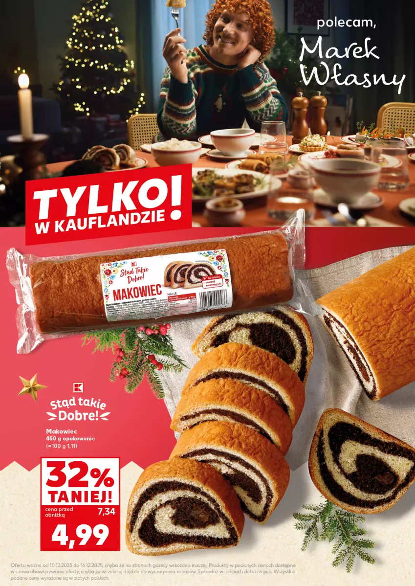 Gazetka promocyjna Kaufland - Mocny Start - ważna 15.12 do 16.12.2025 - strona 17 - produkty: Makowiec