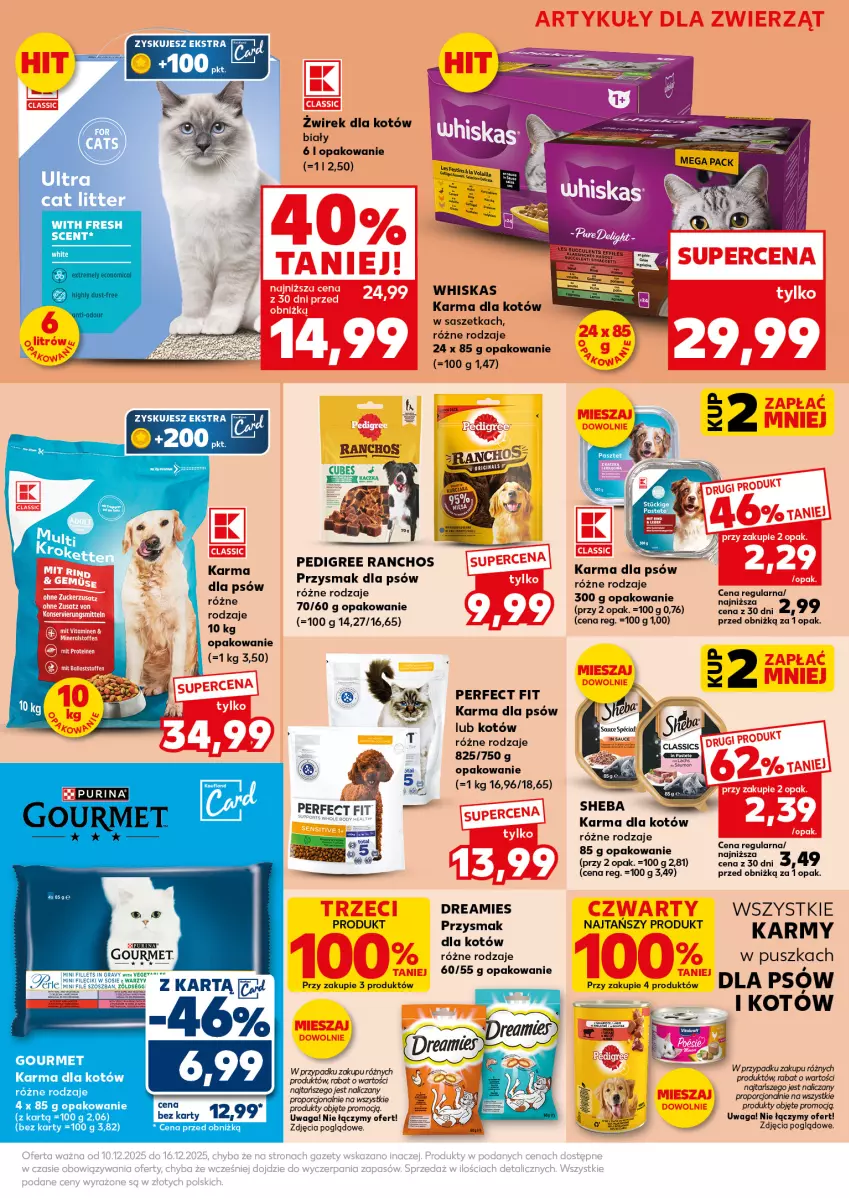 Gazetka promocyjna Kaufland - Mocny Start - ważna 15.12 do 16.12.2025 - strona 23 - produkty: Gra, Pedigree, Sos, Waga, Whiskas