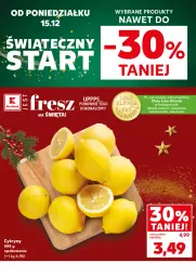 Gazetka promocyjna Kaufland - Mocny Start - Gazetka - ważna od 16.12 do 16.12.2025 - strona 2 - produkty: Cytryny