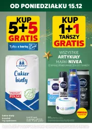 Gazetka promocyjna Kaufland - Mocny Start - Gazetka - ważna od 16.12 do 16.12.2025 - strona 3 - produkty: Nivea Men, Cukier, Body, Mleczko do ciała, Diamant, Lack, Mleczko, Nivea