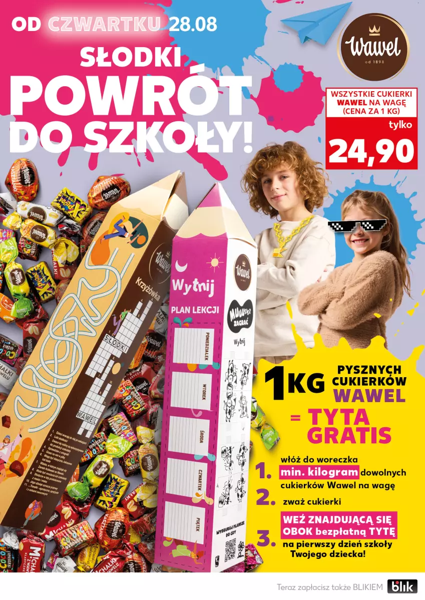 Gazetka promocyjna Kaufland - Mocny Start - ważna 01.09 do 03.09.2025 - strona 4 - produkty: Cukier, Wawel