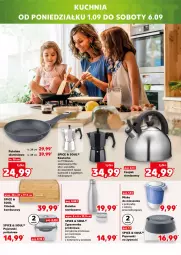 Gazetka promocyjna Kaufland - Mocny Start - Gazetka - ważna od 03.09 do 03.09.2025 - strona 16 - produkty: Chlebak, Czajnik, Sito, Pojemnik, Warka, Bateria, Chleb, Patelnia, Kawiarka, Miska