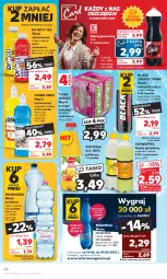 Gazetka promocyjna Kaufland - Gazetka tygodnia - Gazetka - ważna od 05.07 do 05.07.2023 - strona 40 - produkty: Sok, Primavera, Lack, LANA, Fortuna, Tiger, Schweppes, Napój izotoniczny, Napój gazowany, Prima, Oshee, Woda mineralna, Arbuz, Woda, Napój