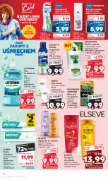 Gazetka promocyjna Kaufland - Gazetka tygodnia - Gazetka - ważna od 05.07 do 05.07.2023 - strona 44 - produkty: Mydło w płynie, Elseve, Palmolive, Listerine, Pasta do zębów, Pianka do golenia, Płyn do płukania, Szampon, Gillette, Odżywka, Mydło, Elmex, Szczoteczka