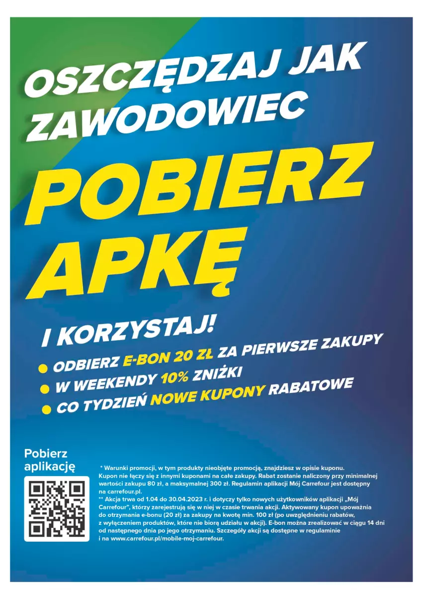 Gazetka promocyjna Carrefour - Gazetka Market - ważna 11.04 do 22.04.2023 - strona 2 - produkty: Mobil