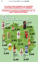 Gazetka promocyjna Netto - Oferta na Mundial - Gazetka - ważna od 03.12 do 03.12.2022 - strona 14 - produkty: Piwa, Piwo, Koc, Gra, Królewski, Kasztelan, Piast, Okocim