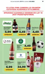 Gazetka promocyjna Netto - Oferta na Mundial - Gazetka - ważna od 03.12 do 03.12.2022 - strona 15 - produkty: Piwa, Piwo, Por, Gra, Perła