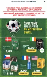 Gazetka promocyjna Netto - Oferta na Mundial - Gazetka - ważna od 03.12 do 03.12.2022 - strona 17 - produkty: Piwa, Piwo, Gra, Carlsberg