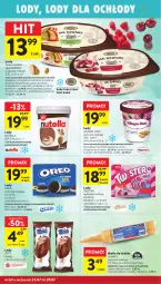 Gazetka promocyjna Intermarche - Gazetka promocyjna - Gazetka - ważna od 29.07 do 29.07.2026 - strona 22 - produkty: Nutella, Sos, Ser, Por, Zott, Brit, Jogurt, Wafle do lodów, Wafle, Tarta, Lody, Czekolada, Deser, Oreo, Brownie, Monte, LG