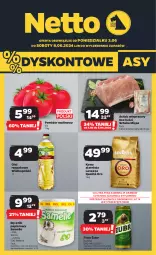 Gazetka promocyjna Netto - Od Poniedziałku - Gazetka - ważna od 08.06 do 08.06.2024 - strona 1 - produkty: Piwa, Piwo, Gra, Papier, Kawa ziarnista, Kawa, Schab wieprzowy, Ręcznik, Lavazza, Olej rzepakowy, Olej, Pomidor malinowy