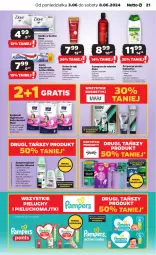 Gazetka promocyjna Netto - Od Poniedziałku - Gazetka - ważna od 08.06 do 08.06.2024 - strona 21 - produkty: Gra, Palmolive, Bell, Pieluchy, Aquafresh, Krem do rąk, Majtki, Dove, Szampon, Ziaja, Podpaski, Garnier, Bella, Pieluchomajtki, Mydło, Antyperspirant