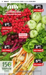 Gazetka promocyjna Netto - Od Poniedziałku - Gazetka - ważna od 08.06 do 08.06.2024 - strona 6 - produkty: Sałata masłowa, Inka, Sałat, Masło, Rzodkiewka